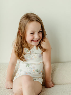 Girls’ Briefs – Modern Daisy