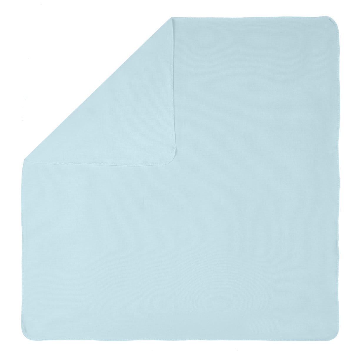 Baby Blanket Drop-Needle – Baby Blue