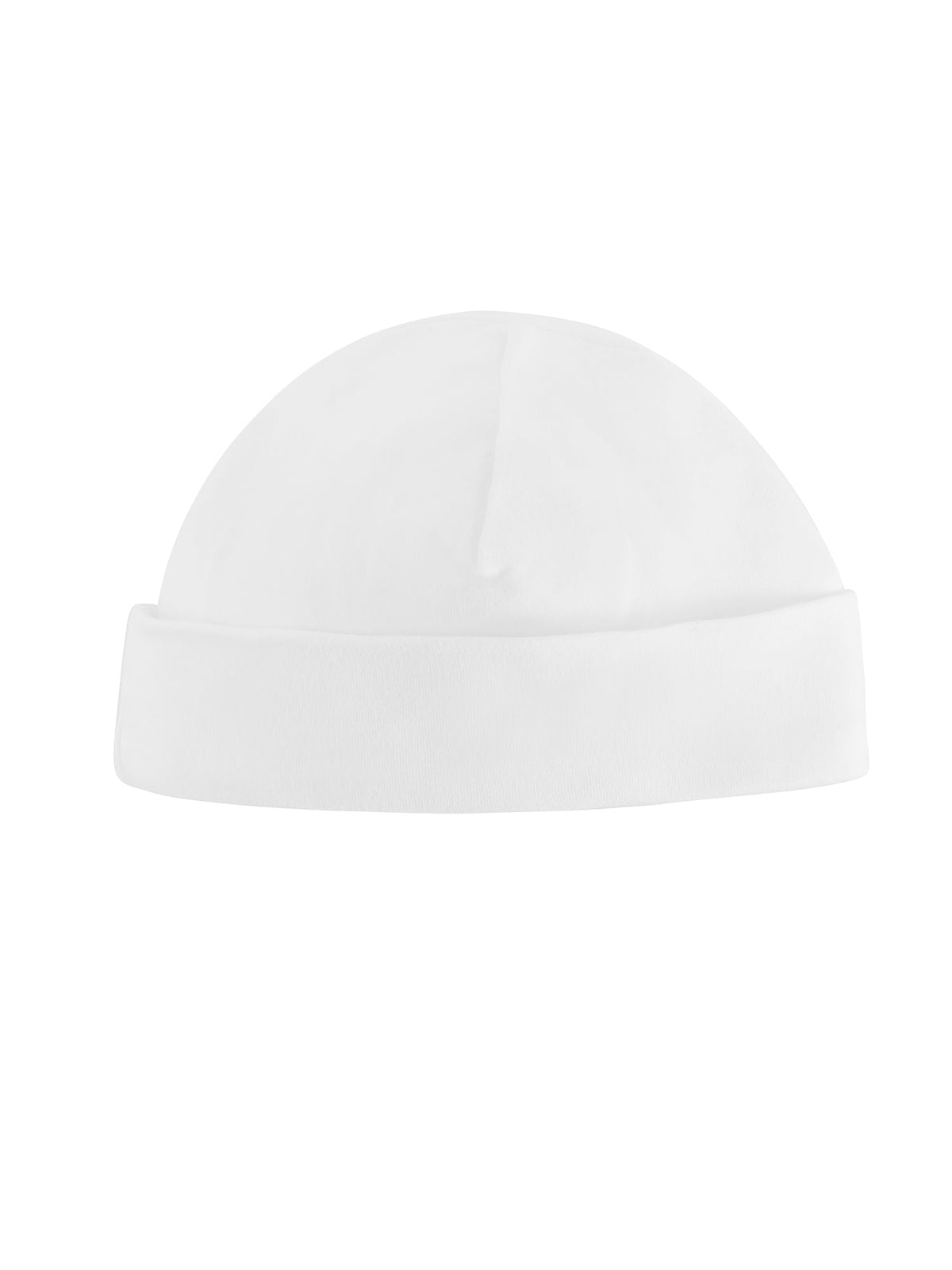 Baby Beanie – Organic White