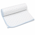 Baby Blanket – Blue Hearts