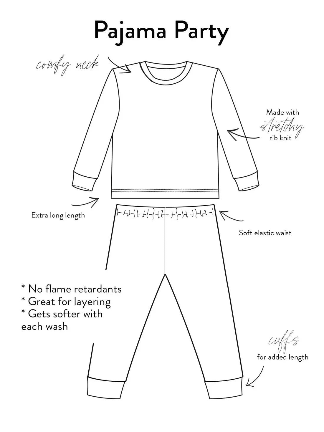 Pajama Set – Dino