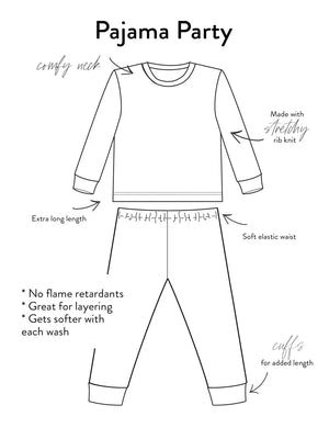 Pajama Set – Dino