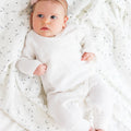 Side-Snap Kimono Muslin – Organic White